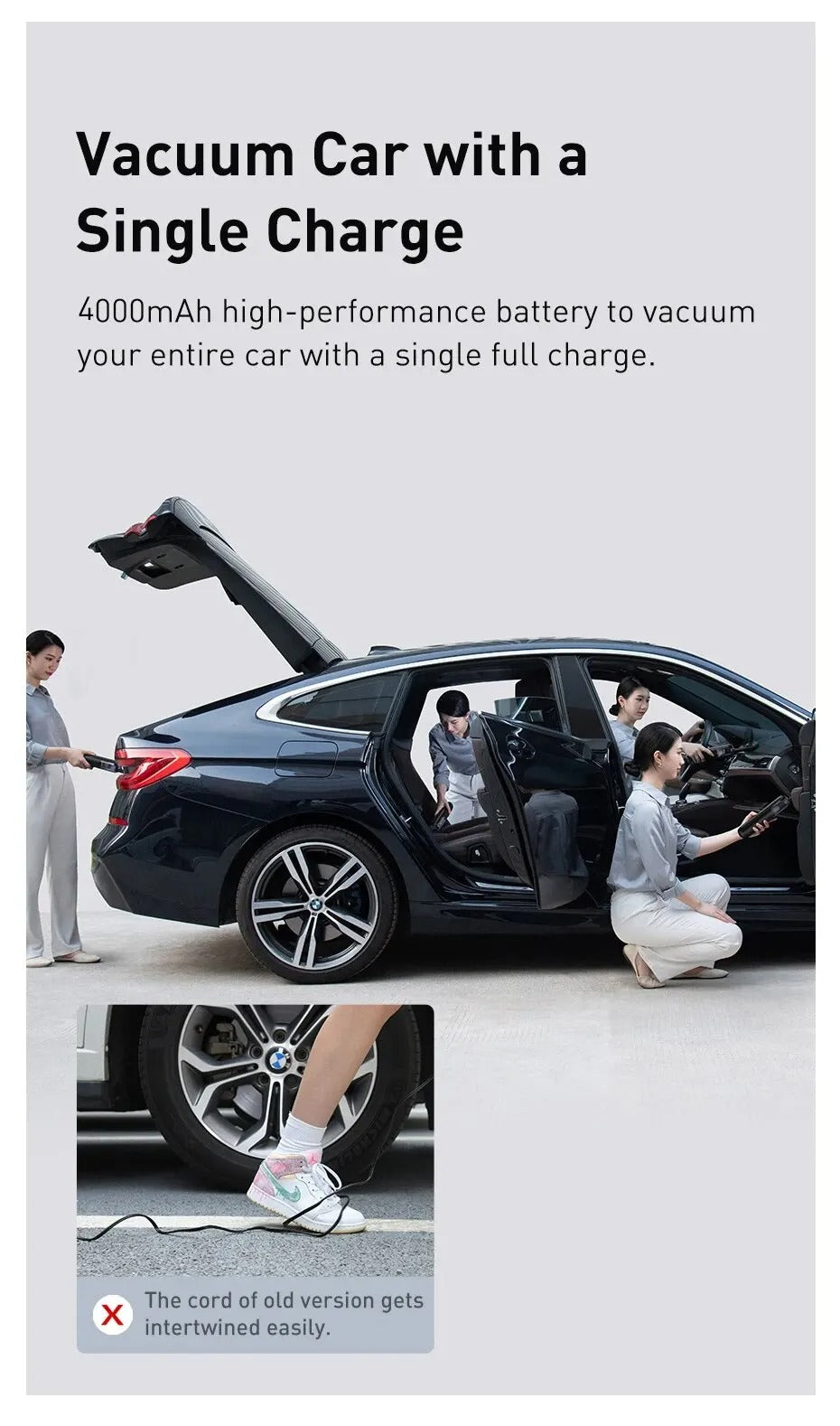 Baseus A1 Car Vacuum Cleaner