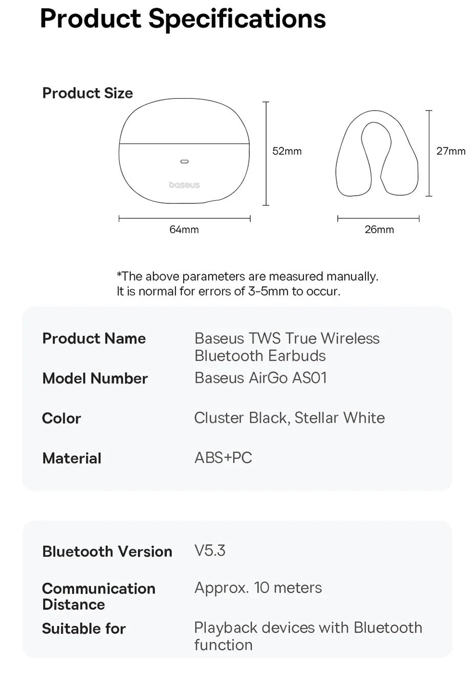 Baseus AirGo AS01