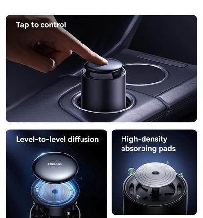 Baseus Lingering Garden Tap-Control Car Aromatherapy Diffuser