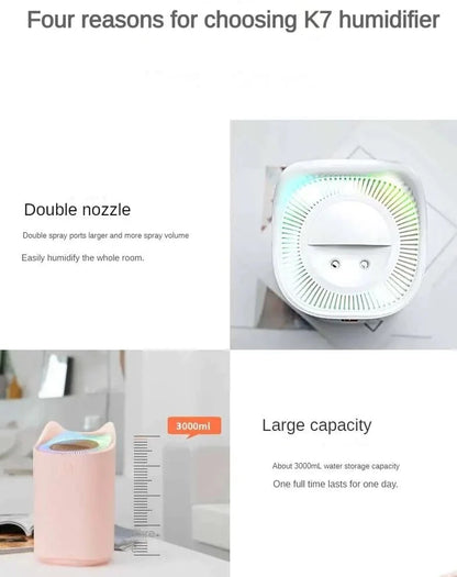 Dual Nozzle Humidifier - Ledexor