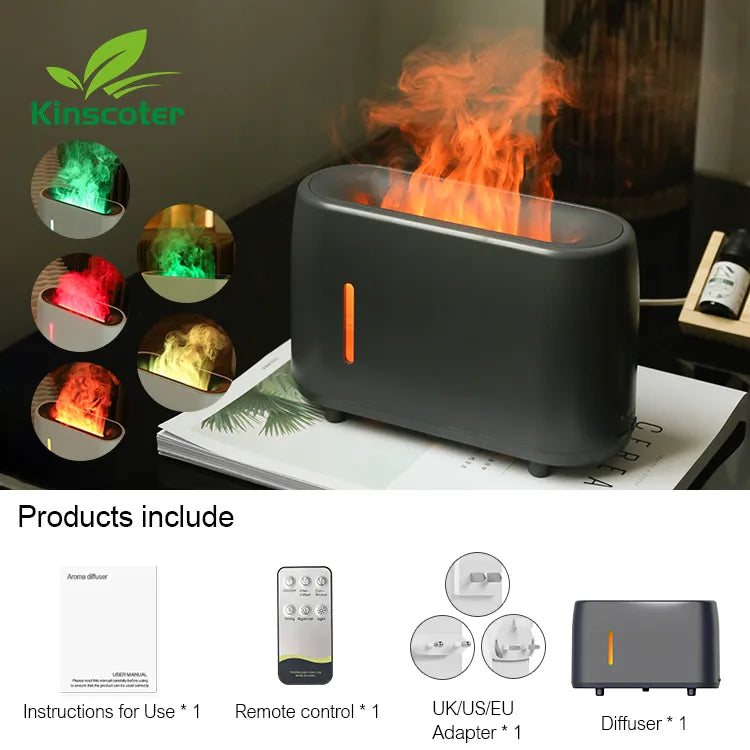 Kinscoter Flame Air Humidifier - Ledexor