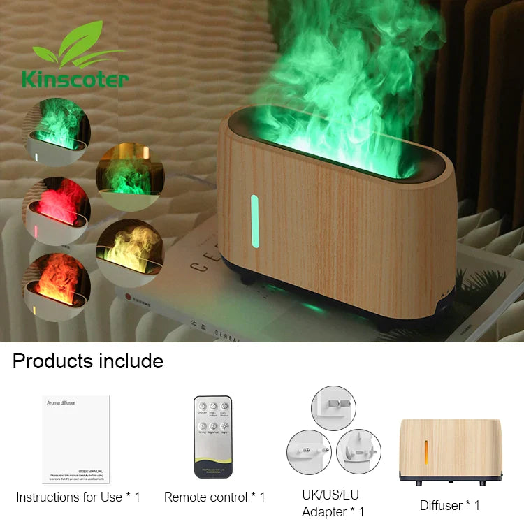 Kinscoter Flame Air Humidifier - Ledexor