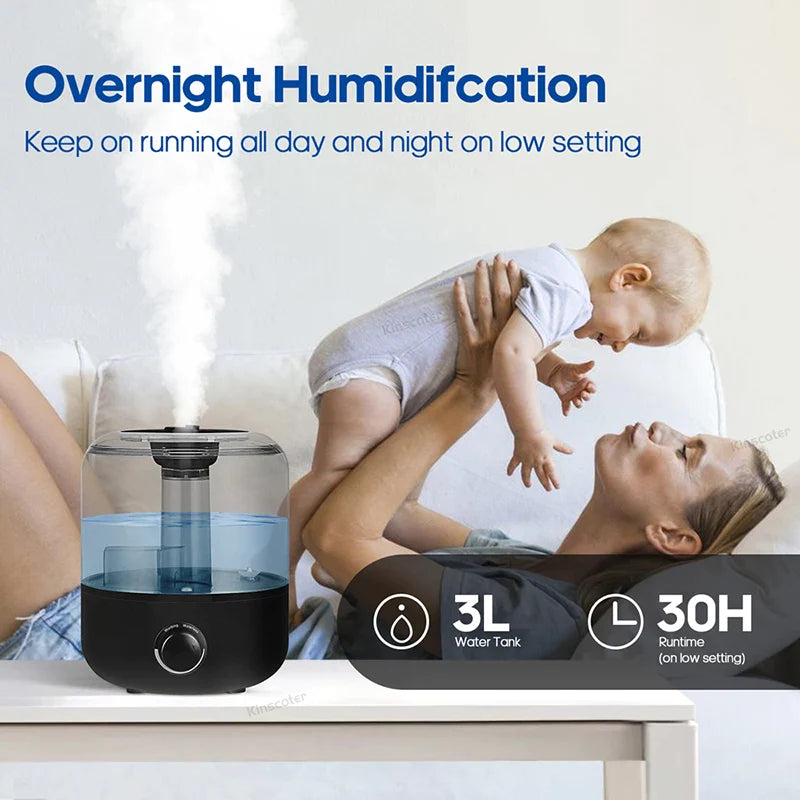 Kinscoter Professional Air Humidifier - Ledexor