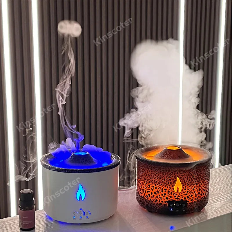 Kinscoter Volcanic Flame Aroma Diffuser - Ledexor