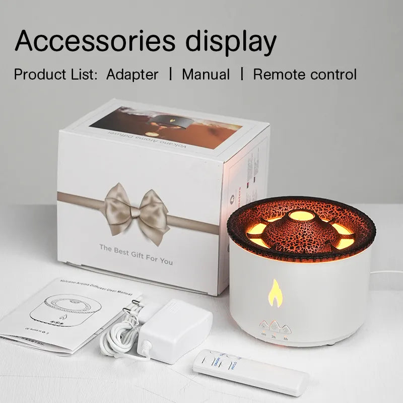 Kinscoter Volcanic Flame Aroma Diffuser - Ledexor