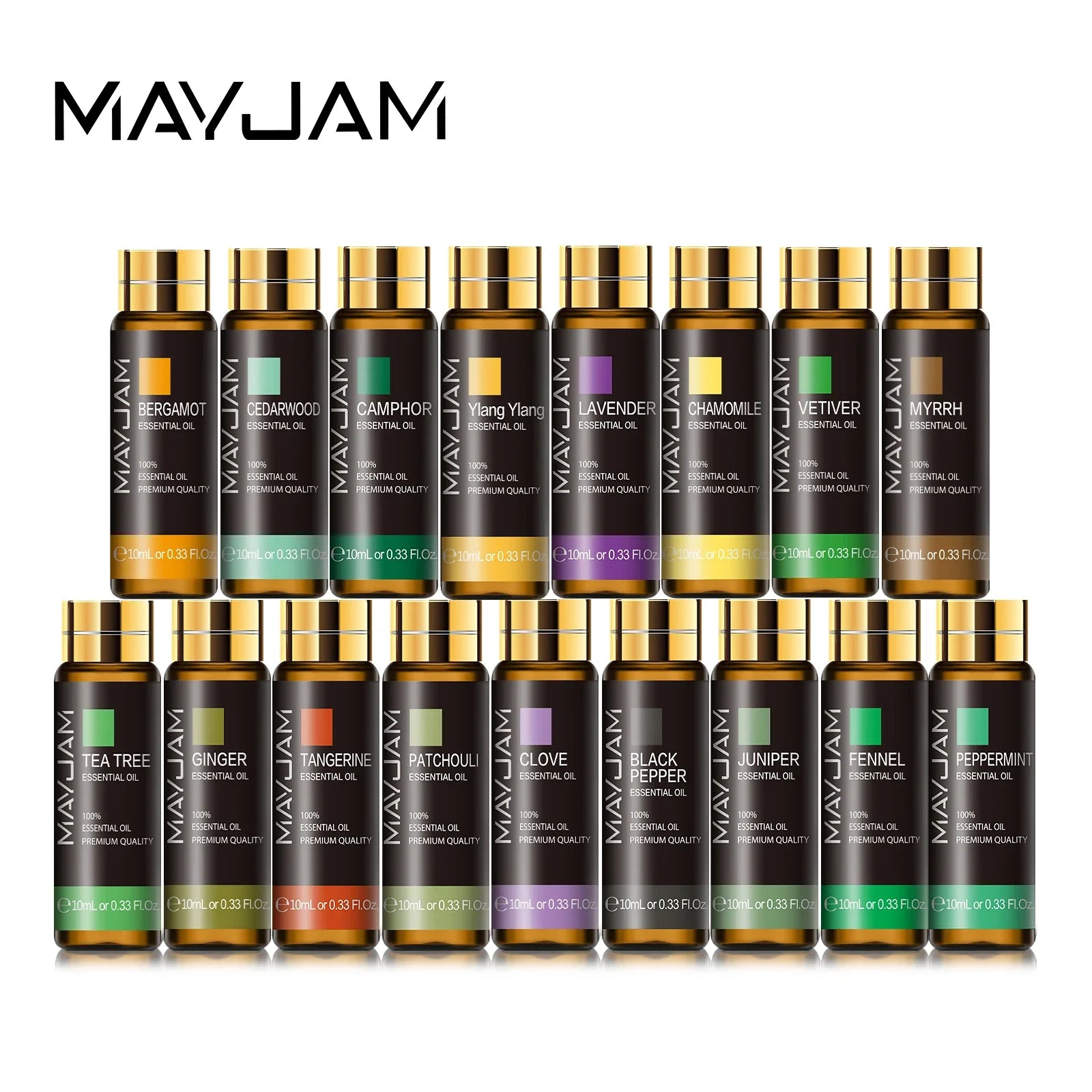 Mayjam Essential Oils 10ml, 30ml and 100ml - Ledexor