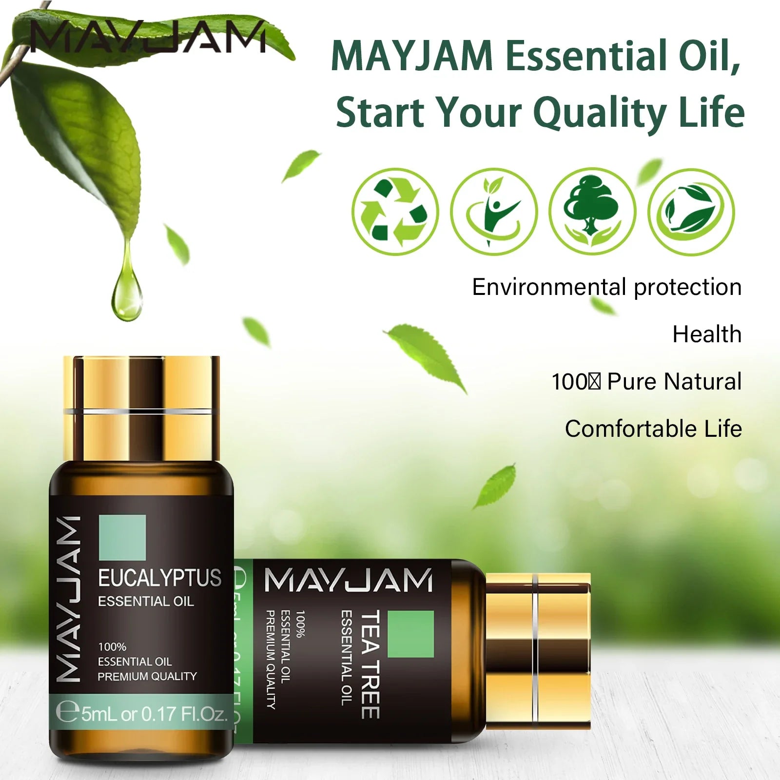 Mayjam Essential Oils (20 Bottles) - Ledexor
