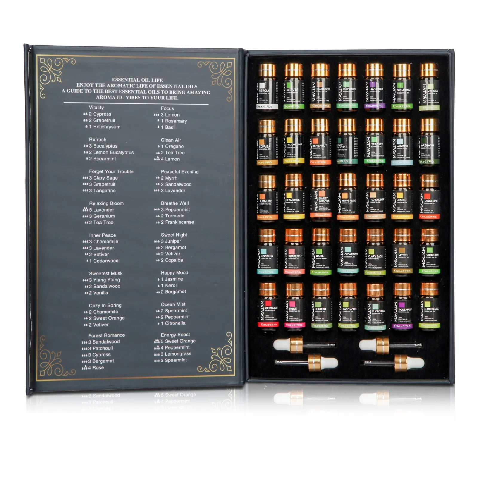 Mayjam Essential Oils (35 Bottles) - Ledexor