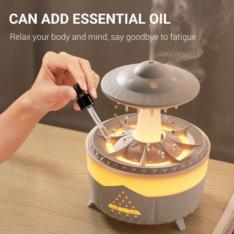 Raindrop Aromatherapy Humidifier - Ledexor