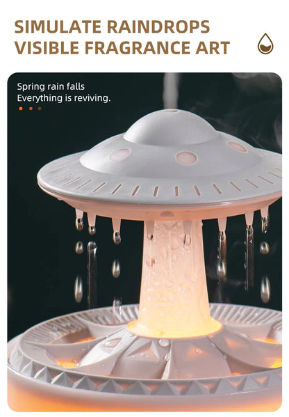 Raindrop Aromatherapy Humidifier - Ledexor