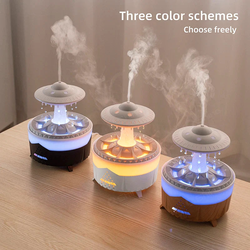 Raindrop Aromatherapy Humidifier - Ledexor