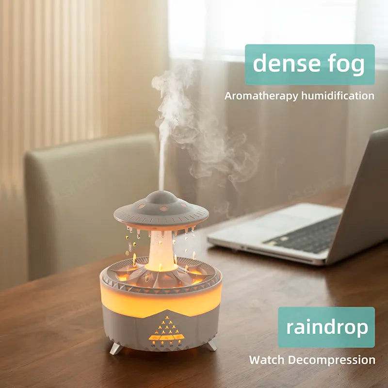 Raindrop Aromatherapy Humidifier - Ledexor