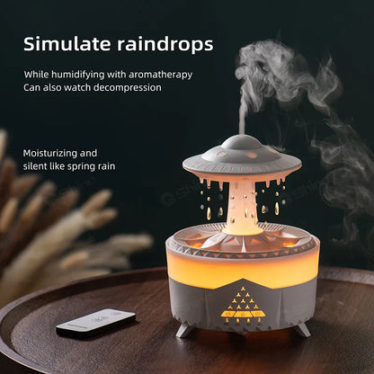 Raindrop Aromatherapy Humidifier - Ledexor
