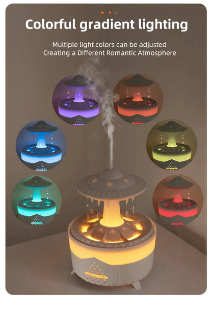 Raindrop Aromatherapy Humidifier - Ledexor