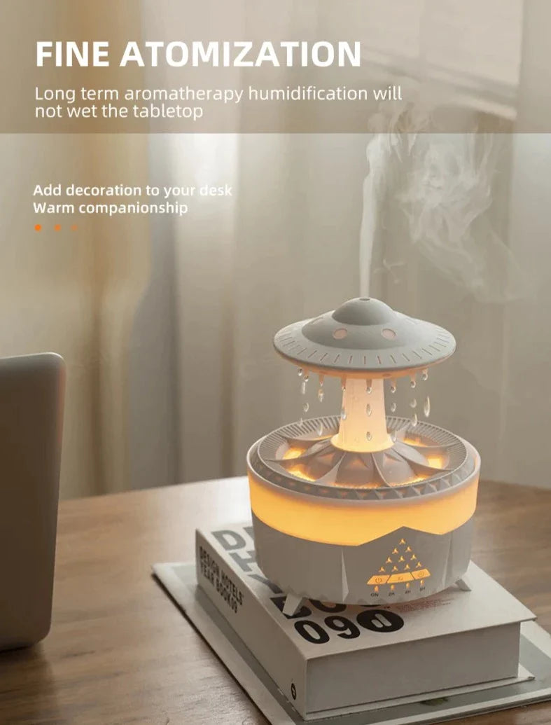 Raindrop Aromatherapy Humidifier - Ledexor